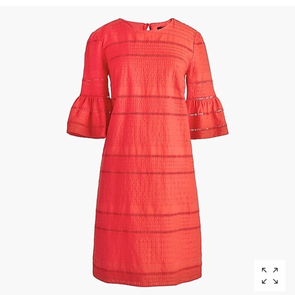 Flutter Sleeve J Crew Dress size 4 - Picture 2 of 3